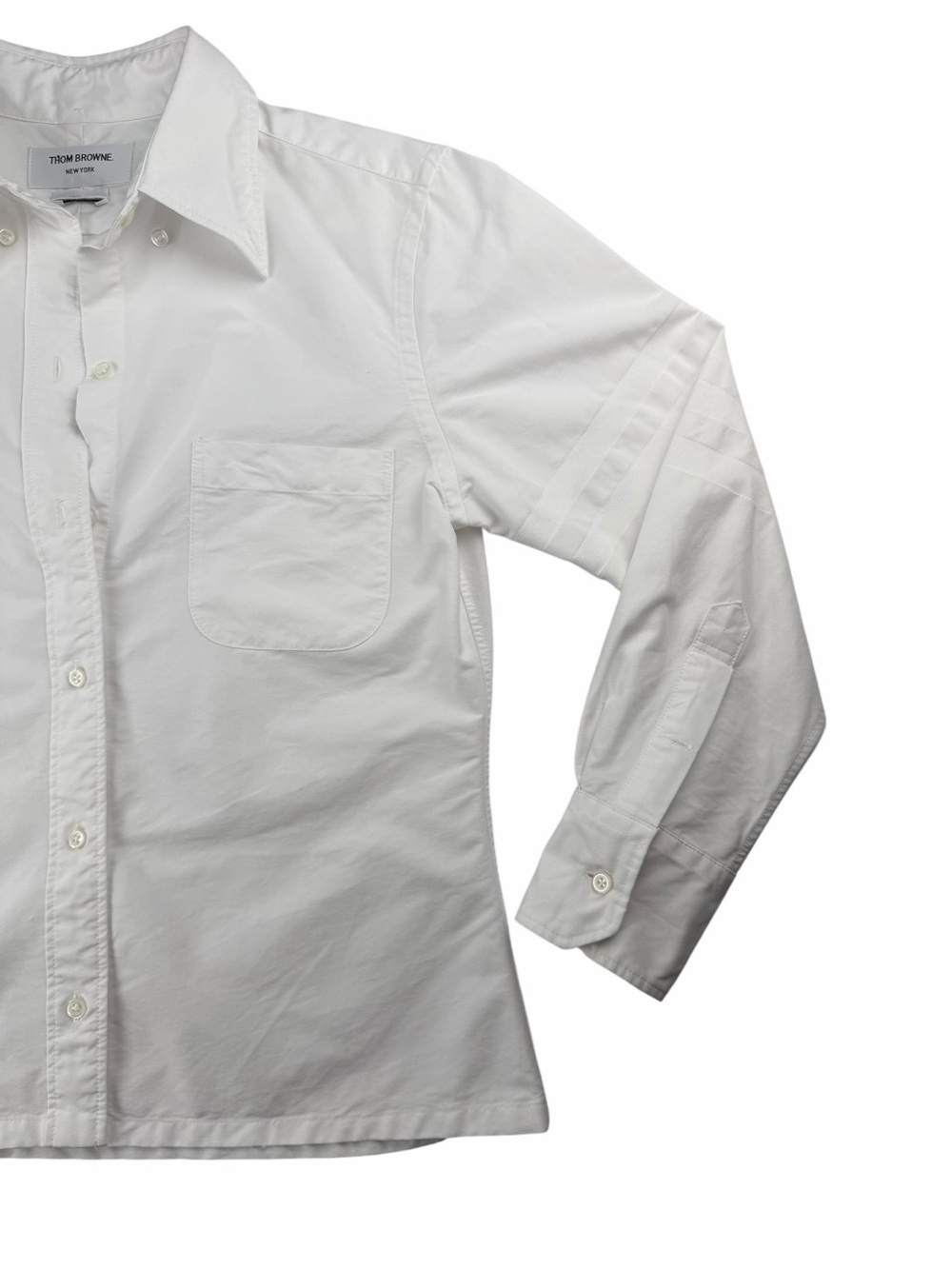 Thom Browne NY Women’s Oxford Formal White Button Down Shirt Size XS - Picture 5 of 8